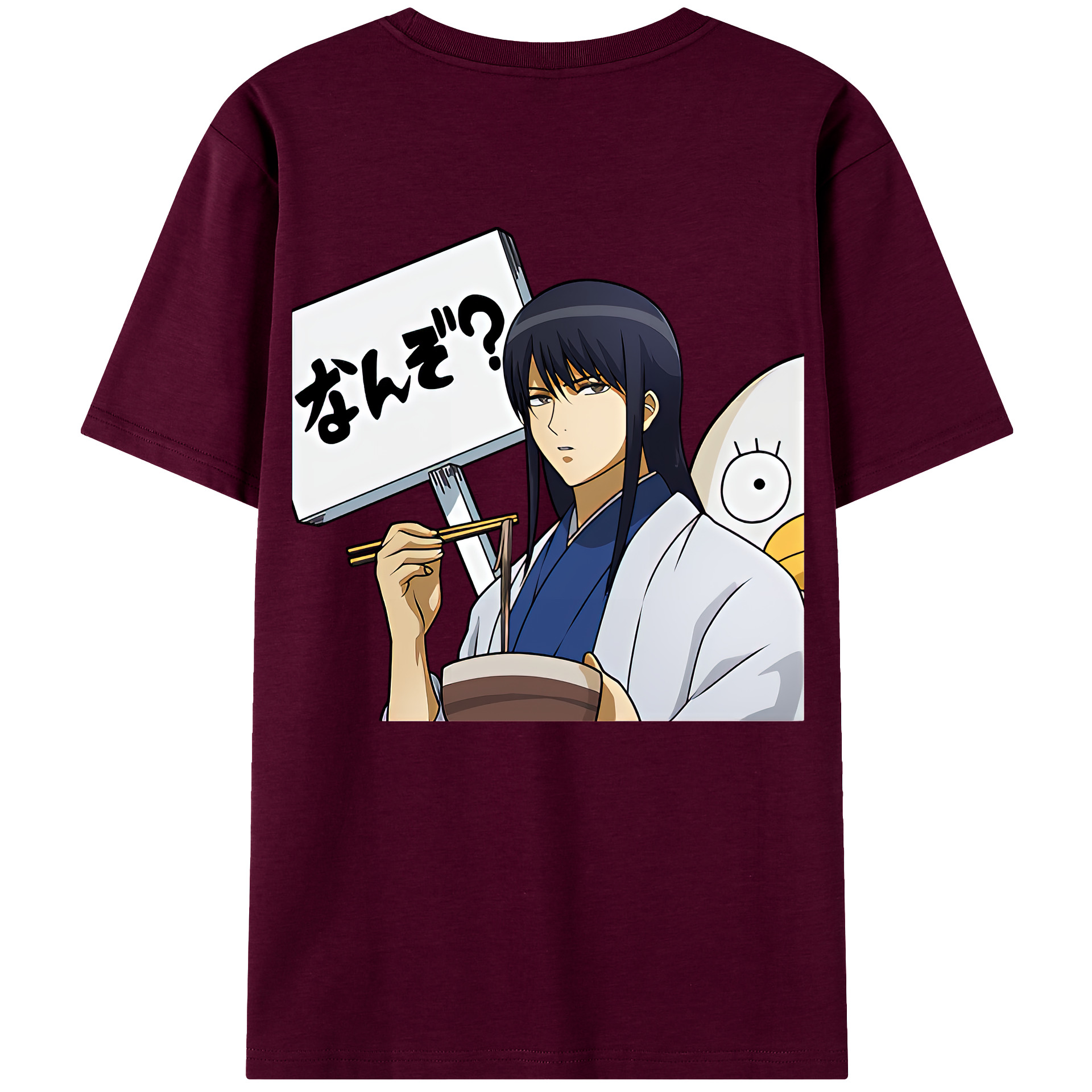（画像用） ぎんたま 坂田銀時（さかたぎんとき） 神楽 志村新八（しむら しんぱち） GINTAMA Sakata Gintoki Kagura Shimura Shinpachi レディース半袖Tシャツ(バックプリント)
